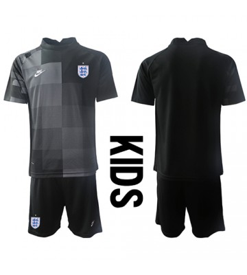 England Målmand Hjemmebanesæt Børn VM 2022 Kort ærmer (+ korte bukser)